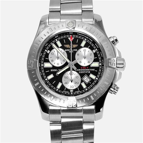 breitling colt 44 quartz chronograph|Breitling colt price list.